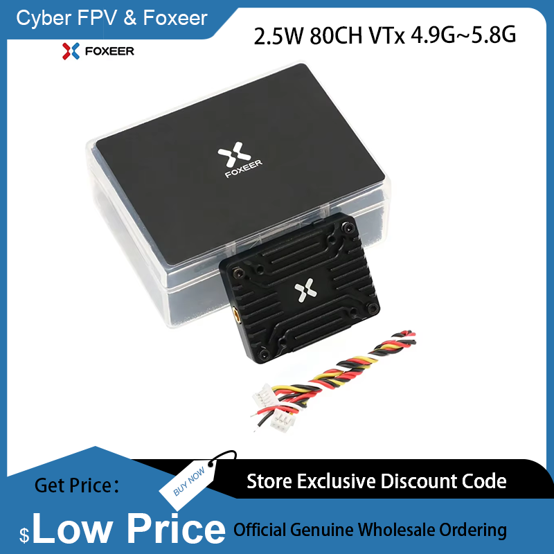 Foxeer  4.9-5.8G Reaper Extrem - Foxeer Reaper Extreme 2.5W Vtx review and price