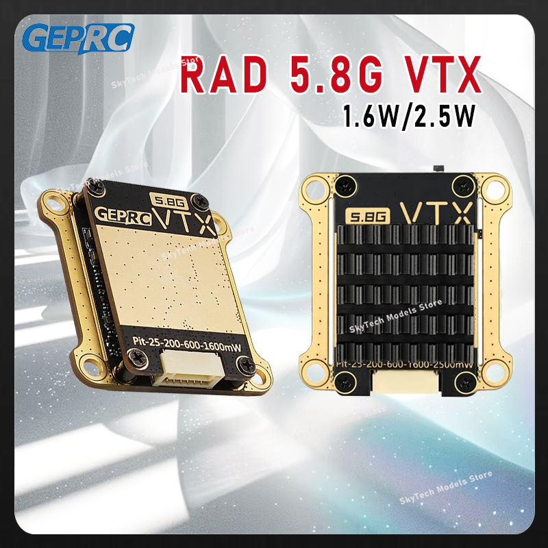 GEPRC RAD 5.8G VTX -1.6W/2.5W  - Geprc Rad Vtx 5.8G 2.5W review and price