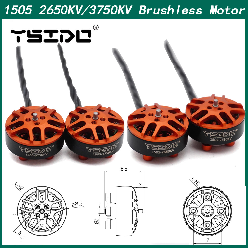 4PCS YSIDO 1505 2650KV 3750KV  - Walksnail Avatar Hd Goggles X review and price