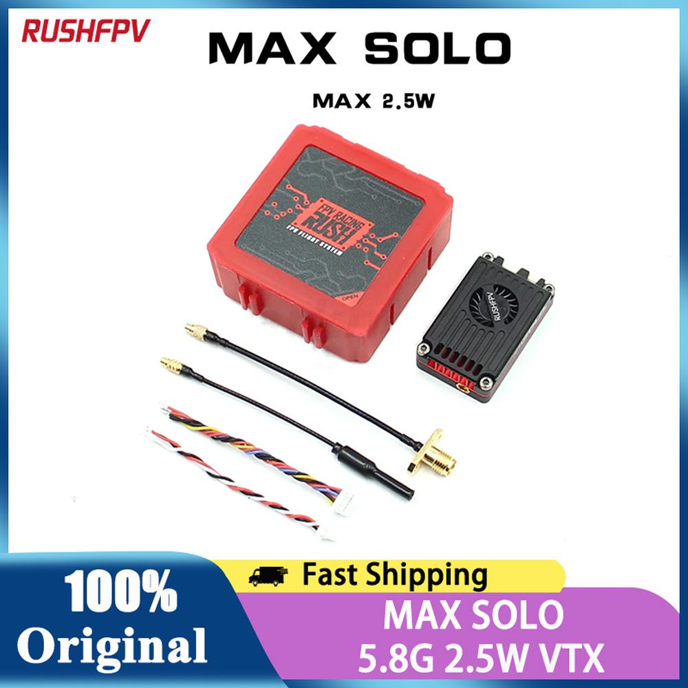 RUSHFPV RUSH MAX SOLO 5.8GHz 2 - Rushfpv Rush Max Solo 5.8G 2.5W Vtx review and price